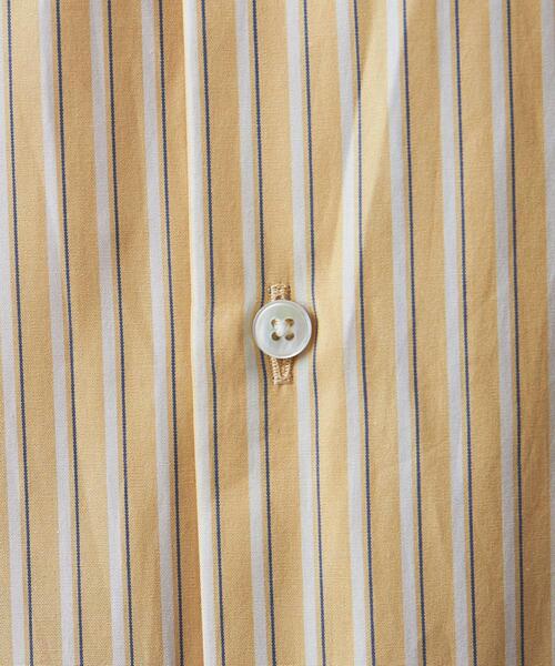 Steven Alan（スティーブンアラン）の「＜Steven Alan＞COTTON SHIRT DRESS/ワンピース（ワンピース・レディース・ネイビー/イエロー・SMALL/MEDIUM）」の6枚目の写真