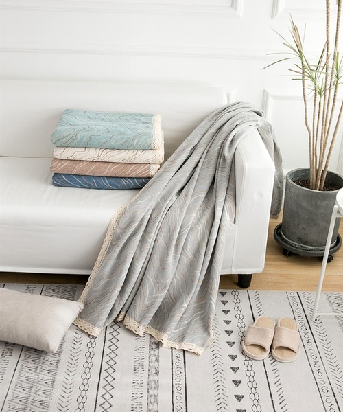 セール】マーブル柄ソファーカバー/ブランケット（ブランケット