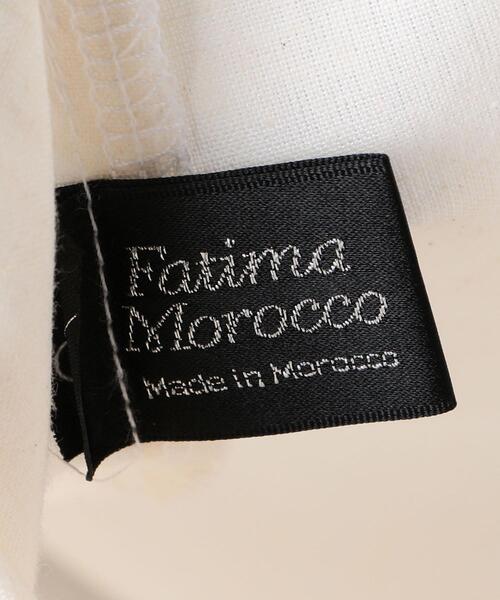 Fatima morocco(ファティマモロッコ)の「<Fatima Morocco(ファティマモロッコ)>タッセル ECOBAG◆(エコバッグ/サブバッグ・レディース・ブラック/ピンク・FREE)」の4枚目の写真