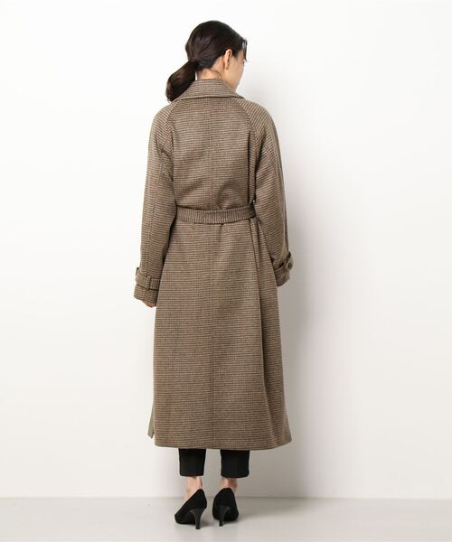 PUBLIC TOKYO（パブリックトウキョウ）の「ガンクラチェックステンカラーコート（ステンカラーコート・レディース・その他2・FREE）」の18枚目の写真