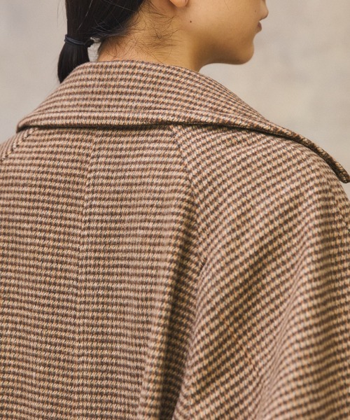 PUBLIC TOKYO（パブリックトウキョウ）の「ガンクラチェックステンカラーコート（ステンカラーコート・レディース・その他2・FREE）」の12枚目の写真