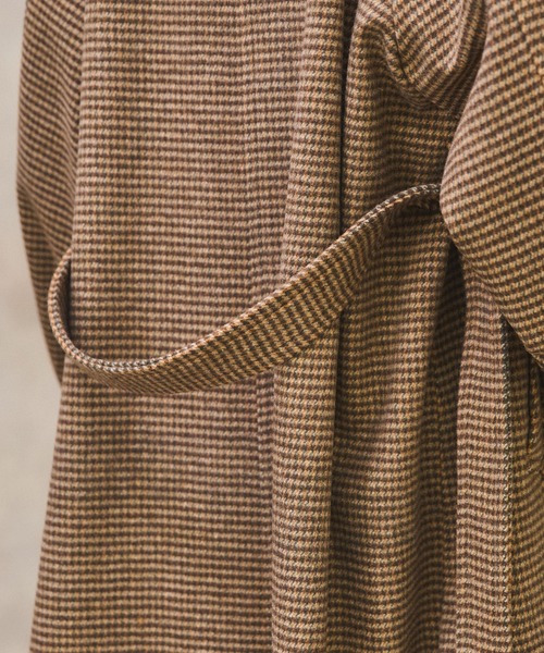 PUBLIC TOKYO（パブリックトウキョウ）の「ガンクラチェックステンカラーコート（ステンカラーコート・レディース・その他2・FREE）」の14枚目の写真