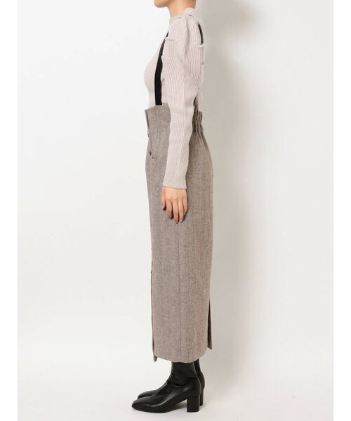dazzlin(ダズリン)の「サスヘリンボーンロングスカート(スカート・レディース・ブラック/レッド/ブラウン・SMALL/MEDIUM)」の16枚目の写真