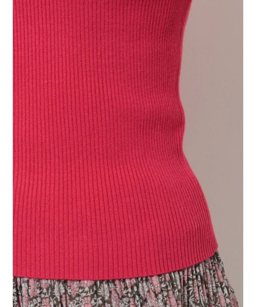 MERCURYDUO（マーキュリーデュオ）の「ウォッシャブルツイストデザインリブニット（ニット/セーター・レディース・レッド/ネイビー/ラベンダー/ベージュ・FREE）」の17枚目の写真