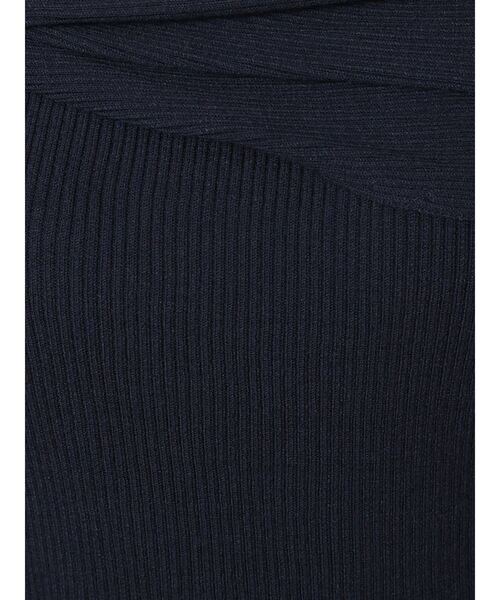 MERCURYDUO（マーキュリーデュオ）の「ウォッシャブルツイストデザインリブニット（ニット/セーター・レディース・レッド/ネイビー/ラベンダー/ベージュ・FREE）」の19枚目の写真