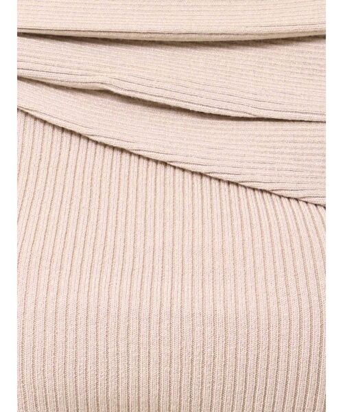 MERCURYDUO（マーキュリーデュオ）の「ウォッシャブルツイストデザインリブニット（ニット/セーター・レディース・レッド/ネイビー/ラベンダー/ベージュ・FREE）」の21枚目の写真