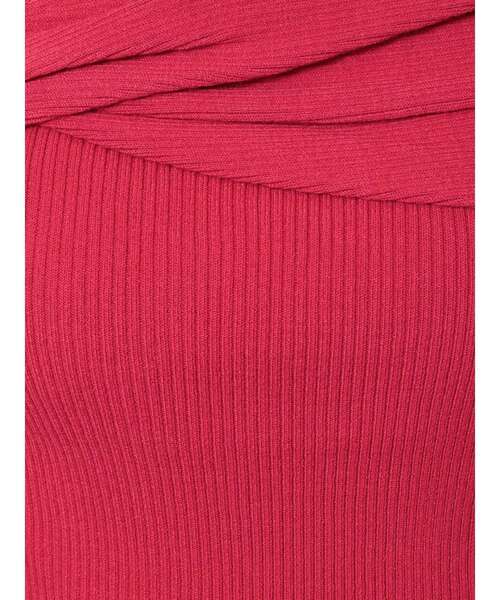 MERCURYDUO（マーキュリーデュオ）の「ウォッシャブルツイストデザインリブニット（ニット/セーター・レディース・レッド/ネイビー/ラベンダー/ベージュ・FREE）」の22枚目の写真