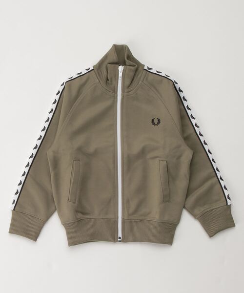 【新品未使用】FRED PERRY ジャケット 6-7歳 ダークグレー130cm Zig-Zag Print Fred Perry Shirt(M 129：SNOW WHITE): | FRED