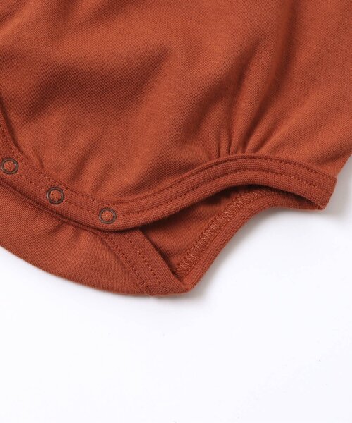 Ampersand（アンパサンド）の「衿付きロンパース（ロンパース・キッズ・アイボリー/ブラウン/ミント・70/60/80）」の13枚目の写真