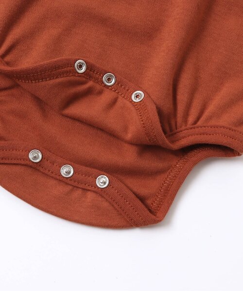 Ampersand（アンパサンド）の「衿付きロンパース（ロンパース・キッズ・アイボリー/ブラウン/ミント・70/60/80）」の14枚目の写真