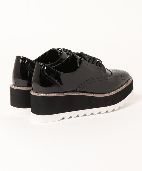 SUNNY ROOM(サニールーム)の「【厚底】シャークソールオックスフォードマニッシュ 190000(ドレスシューズ・レディース・ワインレッド/ブラック系その他/ブラック・LL/M/L)」の5枚目の写真