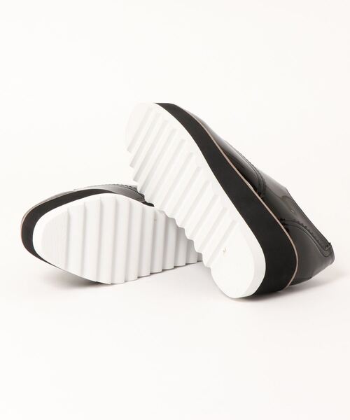 SUNNY ROOM(サニールーム)の「【厚底】シャークソールオックスフォードマニッシュ 190000(ドレスシューズ・レディース・ワインレッド/ブラック系その他/ブラック・LL/M/L)」の4枚目の写真