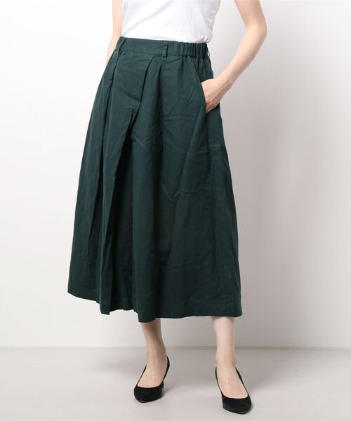 Samansa Mos2(サマンサ モスモス)の「アシメタックハカマパンツ(その他パンツ・レディース・チャコール/グリーン/ベージュ・フリ-)」の6枚目の写真