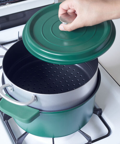 Afternoon Tea（アフタヌーンティー）の「スチーマー 20cm（鍋/フライパン・レディース・シルバー・ONE SIZE）」の5枚目の写真