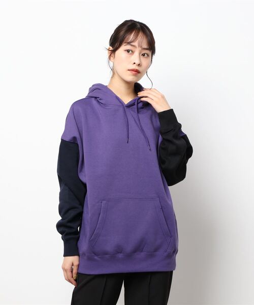 koe（コエ）の「■アンチピリング加工ＴＣ裏起毛パーカー*（パーカー・レディース・ホワイト/ライトグレー/ブラック/カーキ/ピンク/イエロー/ブルー/グリーン/マジェンタ/A/B/C/D/ライトベージュ/H/ネイビー/パープル/レッド/オレンジ/E/F/G・S/M/L/XL）」の22枚目の写真