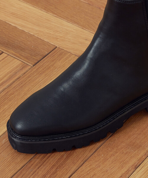 COMME CA ISM（コムサイズム）の「サイドゴアショートブーツ（ブーツ・レディース・ブラック・23.5cm/24.5cm）」の12枚目の写真