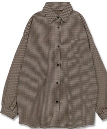SPINNS | 【セットアップ対応商品】チェックデザイン 長袖シャツ(シャツ/ブラウス)