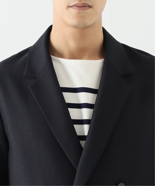 JOURNAL STANDARD relume（ジャーナルスタンダード　レリューム）の「オーバーサイズ WOOL ダブルジャケット（スーツジャケット・メンズ・ベージュ/ネイビー・MEDIUM/LARGE）」の12枚目の写真
