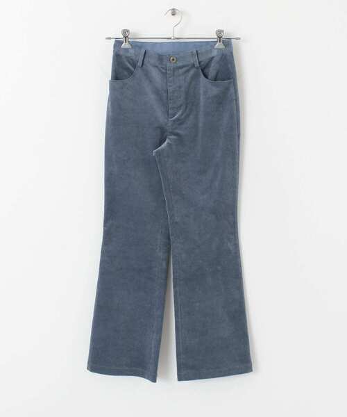 UR Lab.(アーバンリサーチラボ)の「『34サイズ/低身長向けも展開』コーデュロイフレアパンツ(その他パンツ・レディース・ブルー/ベージュ系その他・34/36/38)」の17枚目の写真
