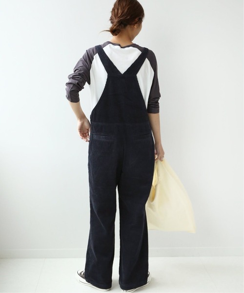 JOURNAL STANDARD relume（ジャーナルスタンダード　レリューム）の「コーデュロイオーバーオール◆（サロペット/オーバーオール・レディース・ネイビー/ホワイト/ベージュ・38/36）」の14枚目の写真