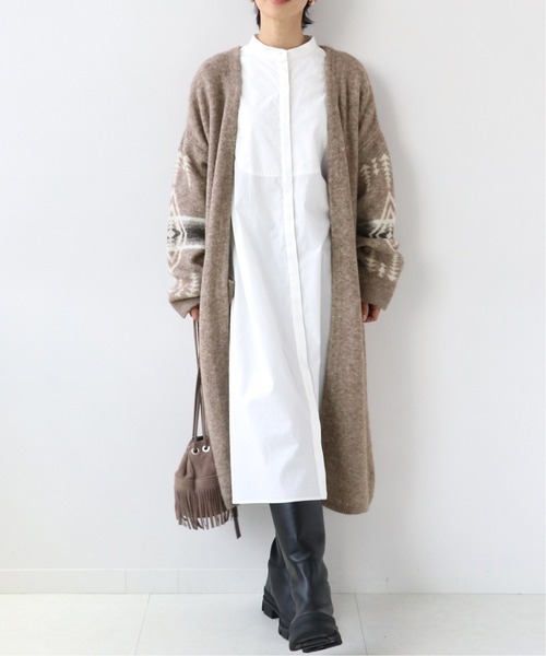 PENDLETON（ペンドルトン）の「《別注》【PENDLETON/ペンドルトン】*RELUME cardigan：カーディガン◆（カーディガン/ボレロ・レディース・ブラウン/グレー・FREE）」の20枚目の写真