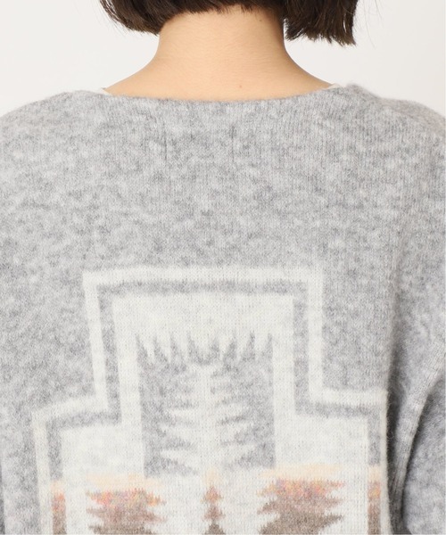 PENDLETON（ペンドルトン）の「《別注》【PENDLETON/ペンドルトン】*RELUME cardigan：カーディガン◆（カーディガン/ボレロ・レディース・ブラウン/グレー・FREE）」の10枚目の写真