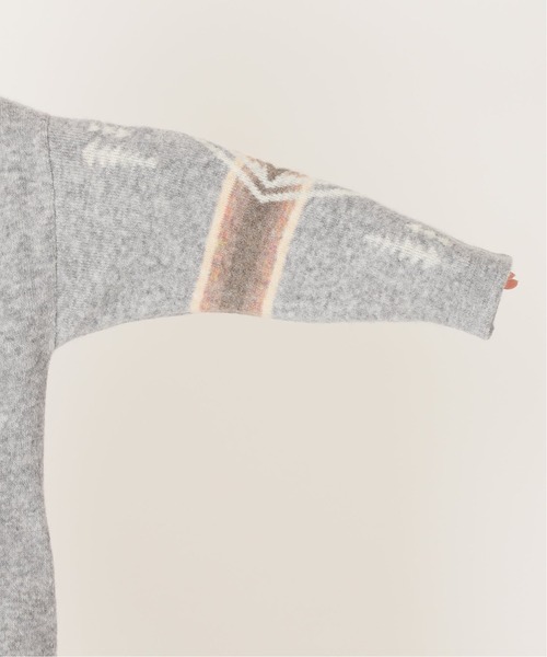 PENDLETON（ペンドルトン）の「《別注》【PENDLETON/ペンドルトン】*RELUME cardigan：カーディガン◆（カーディガン/ボレロ・レディース・ブラウン/グレー・FREE）」の5枚目の写真