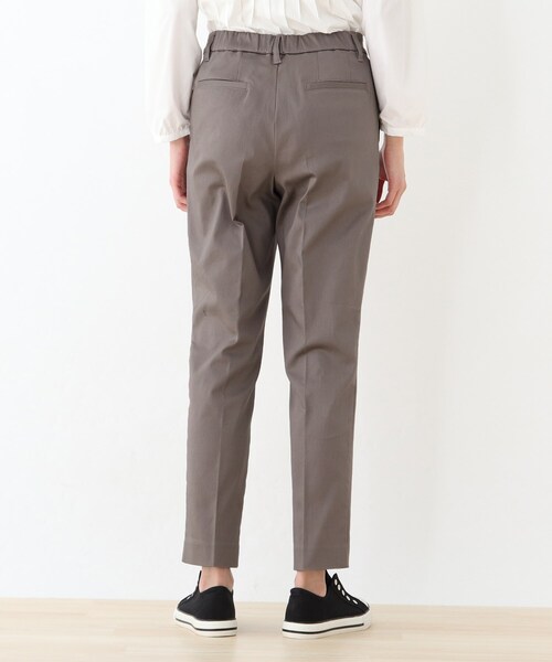 SHOO・LA・RUE(シューラルー)の「◆【SS-4L】サテン裏起毛スティックパンツ(その他パンツ・レディース・サンドベージュ/アイボリー/ダークグリーン/ブラック/ダークブラウン・02/01/04/03/05/10/06)」の19枚目の写真