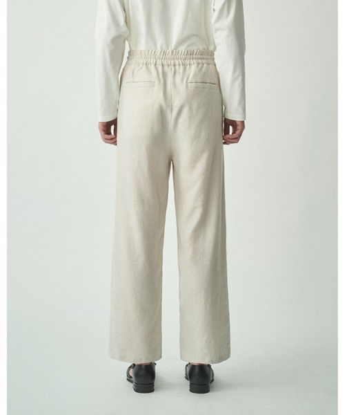 FRENCH LINEN EASY PANTS