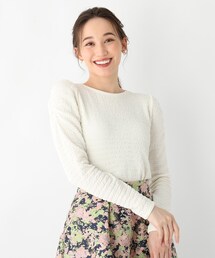 index | シュリンクカットジャカードプルオーバー【WEB限定サイズ】(Tシャツ/カットソー)