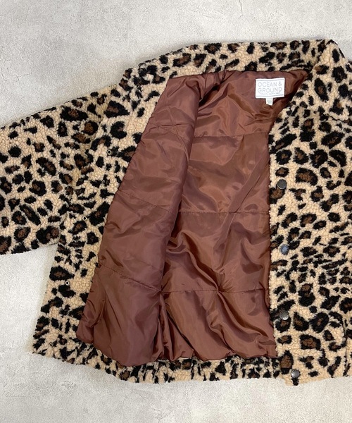 Ocean&Ground（オーシャン&グラウンド）の「ボアコーチジャケット（100～140cm）（その他アウター・キッズ・ベージュ/ブラウン・110/140/130/100/120）」の11枚目の写真