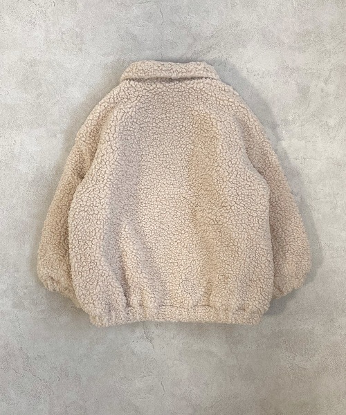 Ocean&Ground（オーシャン&グラウンド）の「ボアコーチジャケット（100～140cm）（その他アウター・キッズ・ベージュ/ブラウン・110/140/130/100/120）」の6枚目の写真