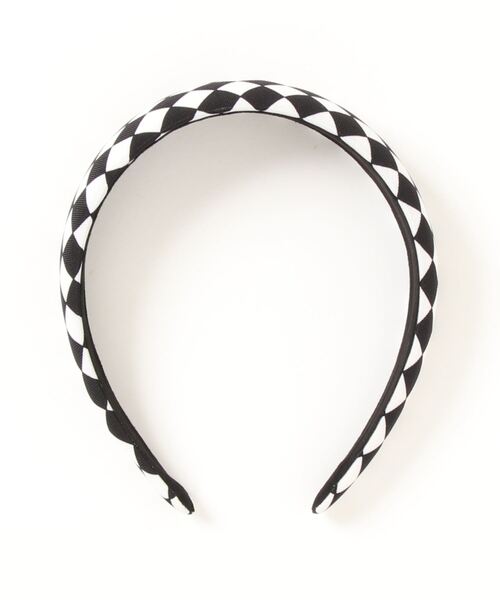 RASVOA（ラスボア）の「ブロックチェックカチューシャ（カチューシャ・レディース・ブラック・FREE）」の16枚目の写真