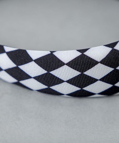 RASVOA（ラスボア）の「ブロックチェックカチューシャ（カチューシャ・レディース・ブラック・FREE）」の15枚目の写真