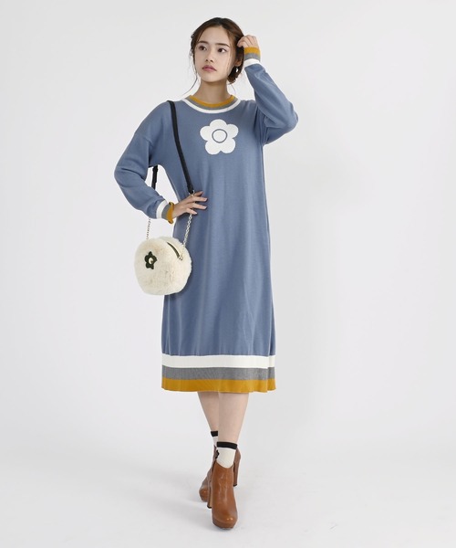 MARY QUANT(マリークワント)の「ファーカシメデイジー ショルダー(ショルダーバッグ・レディース・ブラウン/アイボリー・FREE)」の7枚目の写真