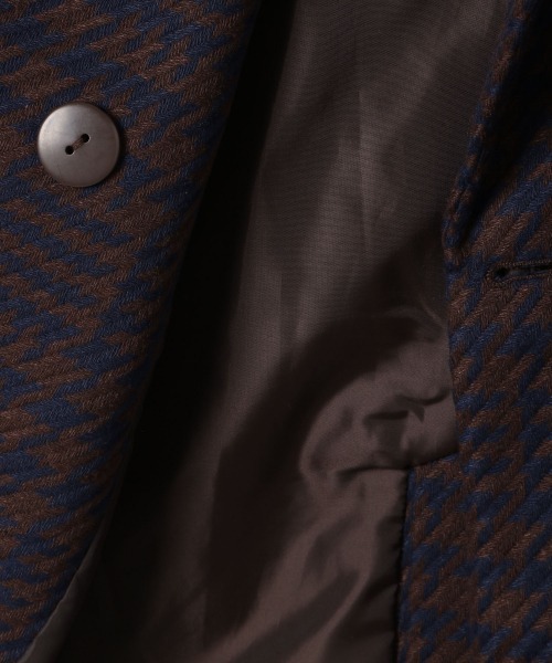 JEANASIS（ジーナシス）の「チドリチェックテーラージャケット/237369