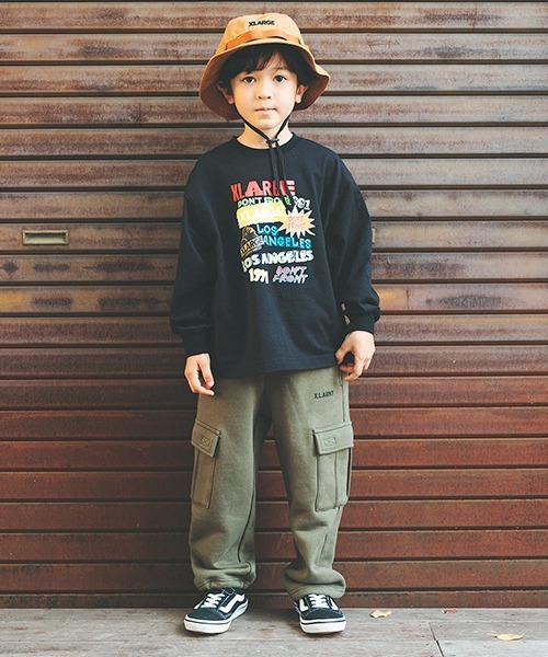XLARGE KIDS(エクストララージキッズ)の「ブーニーハット(ハット・キッズ・ベージュ/カーキ・M(48-52cm)/L(52-56cm))」の17枚目の写真