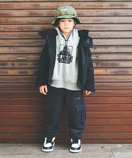 XLARGE KIDS(エクストララージキッズ)の「ブーニーハット(ハット・キッズ・ベージュ/カーキ・M(48-52cm)/L(52-56cm))」の16枚目の写真