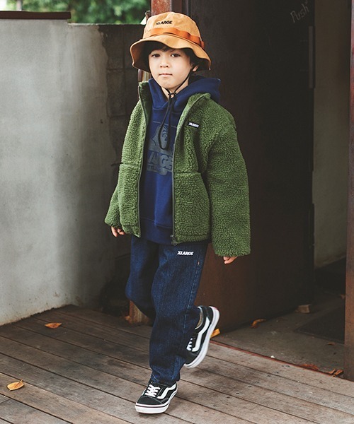 XLARGE KIDS(エクストララージキッズ)の「ブーニーハット(ハット・キッズ・ベージュ/カーキ・M(48-52cm)/L(52-56cm))」の15枚目の写真