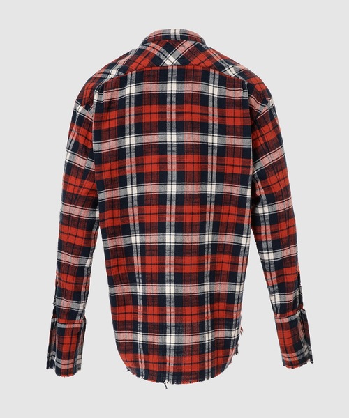 GREG LAUREN(グレッグローレン)の「NAVY/RED PLAID CLASSIC STUDIO(シャツ/ブラウス・メンズ・レッド系その他・4/3)」の2枚目の写真