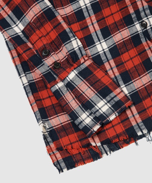 GREG LAUREN(グレッグローレン)の「NAVY/RED PLAID CLASSIC STUDIO(シャツ/ブラウス・メンズ・レッド系その他・4/3)」の3枚目の写真