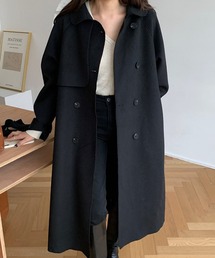 トレンチタイプロングコート