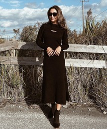 トップス&ノースリーブワンピースセット