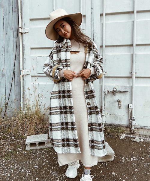 esutoreja（エストレジャ）の「トップス&ノースリーブワンピースセット（ワンピース・レディース・ブラック/ベージュ/グレー・FREE）」の8枚目の写真