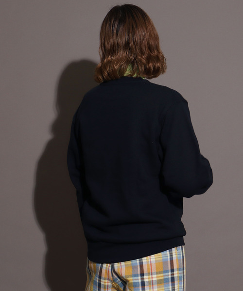 I am I in fact...（アイアムアイインファクト）の「《WEB限定》SNOWDOME Girl  プリント スウェット（スウェット・レディース・ホワイト/ネイビー・FREE）」の5枚目の写真