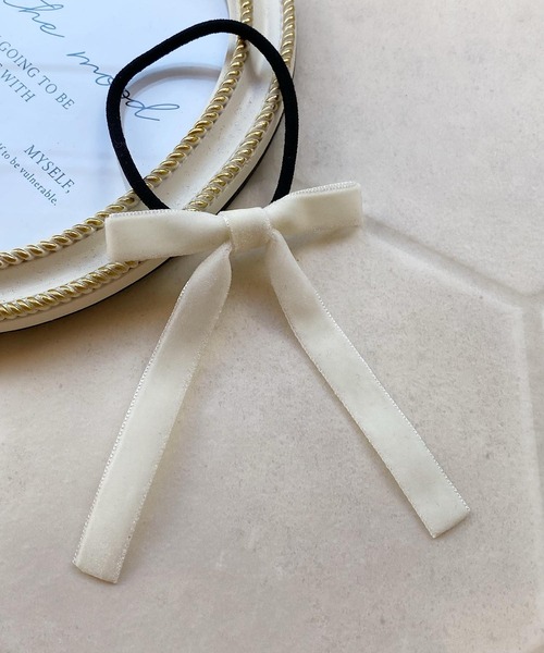 セール Urbanfemine ベロアリボンヘアゴム ヘアゴム Urbanfemine アーバンフェミン のファッション通販 Zozotown