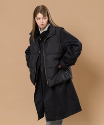 MUHET | 【中綿ベストセット】ミリタリーモッズコート(ミリタリージャケット)