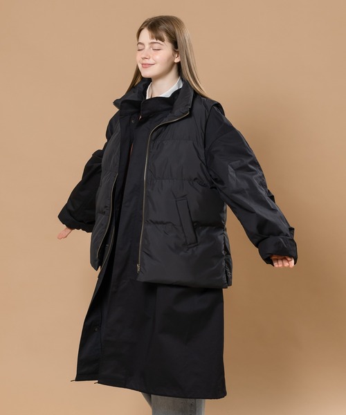 MUHET（ミュエータ）の「【中綿ベストセット】ミリタリーモッズコート