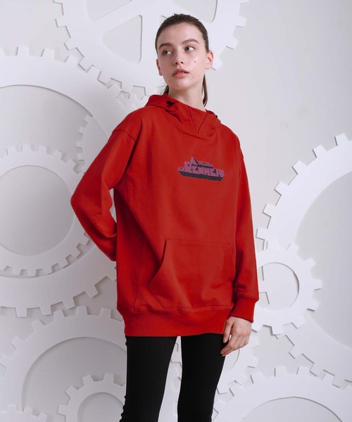 A DEGREE FAHRENHEIT(エーディグリーファーレンハイ)の「【ユニセックスアイテム】HW・GEARフーディ(パーカー・メンズ・オレンジ/ブラック/マスタード/ダークグレー・MEDIUM/LARGE/FREE)」の4枚目の写真