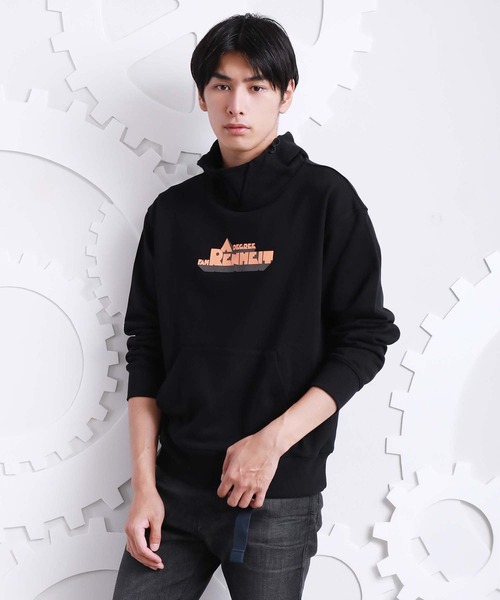 A DEGREE FAHRENHEIT(エーディグリーファーレンハイ)の「【ユニセックスアイテム】HW・GEARフーディ(パーカー・メンズ・オレンジ/ブラック/マスタード/ダークグレー・MEDIUM/LARGE/FREE)」の19枚目の写真